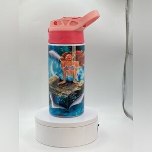 🆕Little Mermaid kids tumbler water bottle/ 12oz Double Insulated Stainless Steel